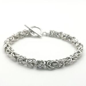 Byzantine Chainmail Stainless Steel Bracelet